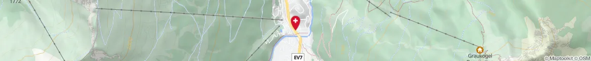 Map representation of the location for Kurapotheke in 5640 Bad Gastein